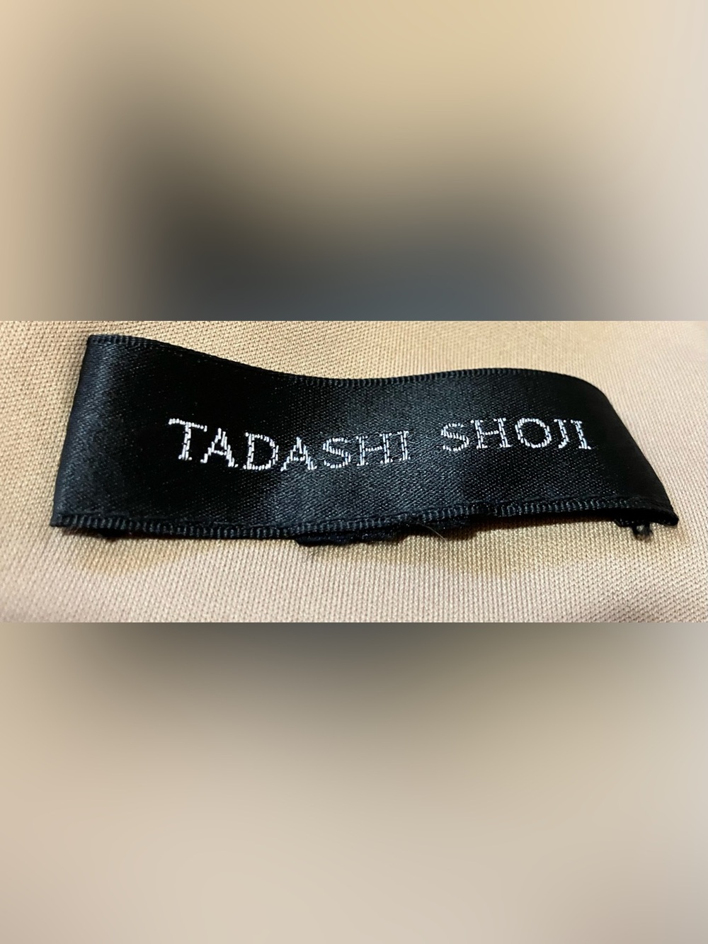 Tadashi Shoji Billie Dress Midnight Navy Blue Lace & Sequins -Size 14 EUC - Picture 4 of 9